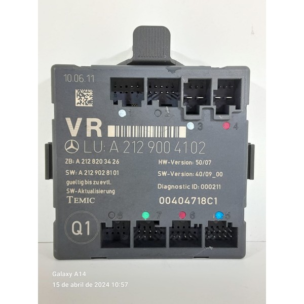 Modulo Porta Mercedes C180 C200 D D 2008/2014 A2129004102