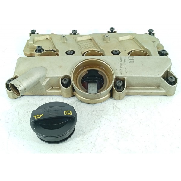 Tampa Valvula Audi A6 A7 Q7 3.0 V6 Esq 2010/2015 06e103471p Prateado