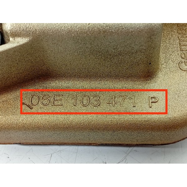 Tampa Valvula Audi A6 A7 Q7 3.0 V6 Esq 2010/2015 06e103471p Prateado