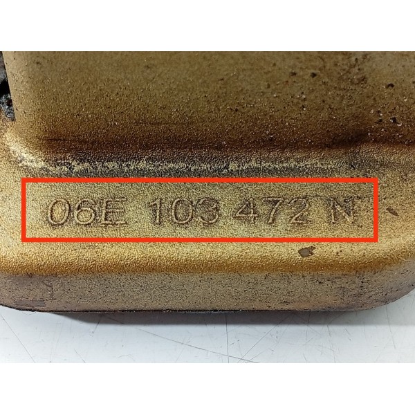 Tampa Valvula Audi A6 A7 Q7 3.0 V6 Dir 2010/2015 06e103472n Prateado