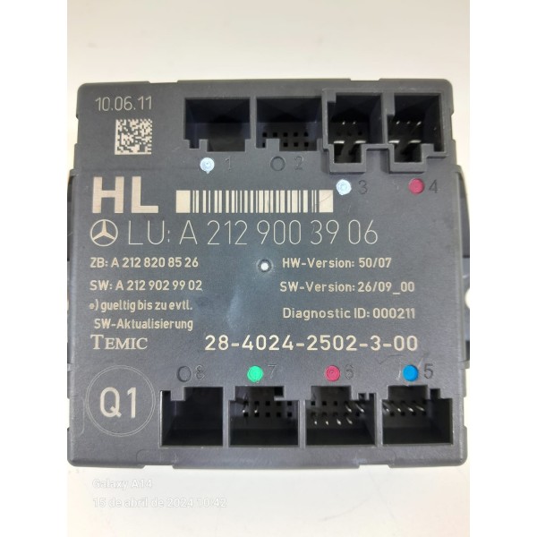 Modulo Porta Mercedes C180 C200 T E 2007/2014 A2129003906