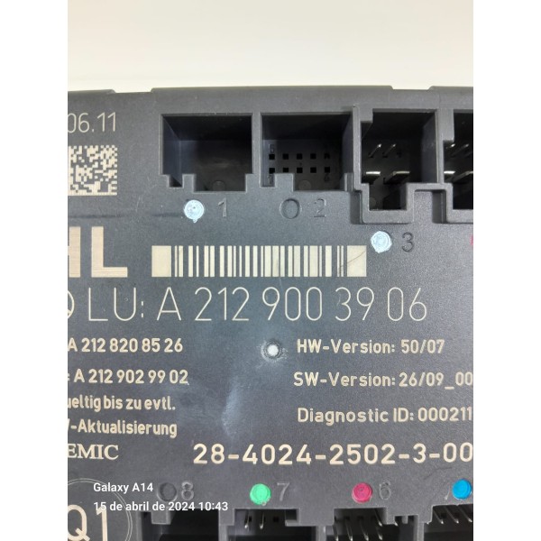 Modulo Porta Mercedes C180 C200 T E 2007/2014 A2129003906