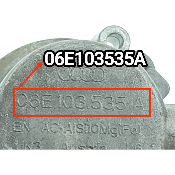 Suporte Bomba Alta Audi A6 A7 Q7 3.0 V6 2010/2015 06e103535a Prateado