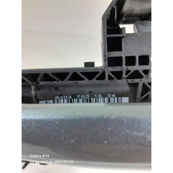 Macaneta Externa Mercedes C180 Traseira Di 08/14 A2047602234 Cinza Traseira
