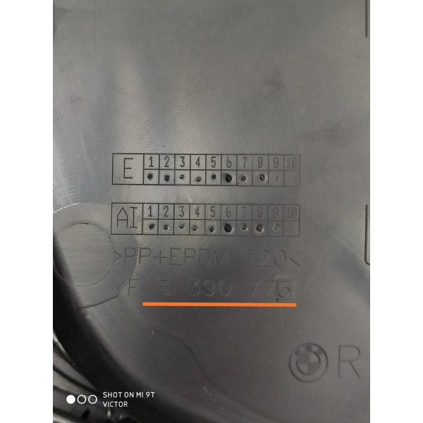 Forro Porta Bmw 320 330 Traseiro Direito 2019/2024 3390773 Preto