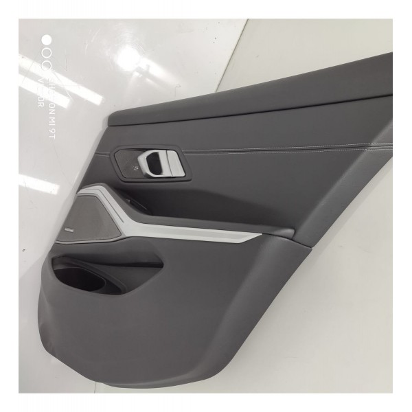 Forro Porta Bmw 320 330 Traseiro Direito 2019/2024 3390773 Preto