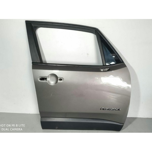 Porta Renegade Dianteira Direita 2015/2024 Lisa Dianteira Direita Cinza