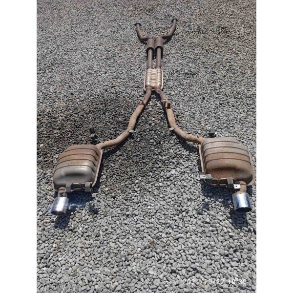 Escapamento Abafador Bmw 645ci Série 6 7505795 Original