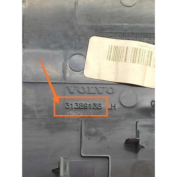 Console Volvo V60 S60 2011/2018 31389138