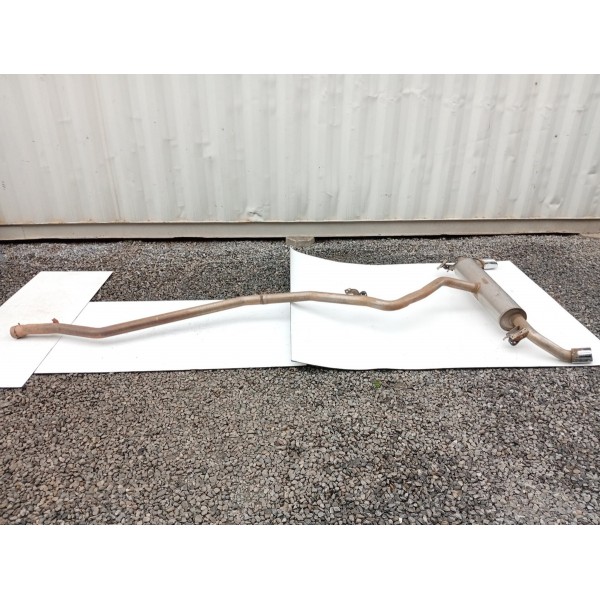 Escapamento Completo Bmw X5 3.0 Diesel 2014/2018 8509745 Cinza-escuro