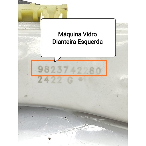 Maquina Vidro Cactus Dianteira Esquerda 2017/2024 9823742280