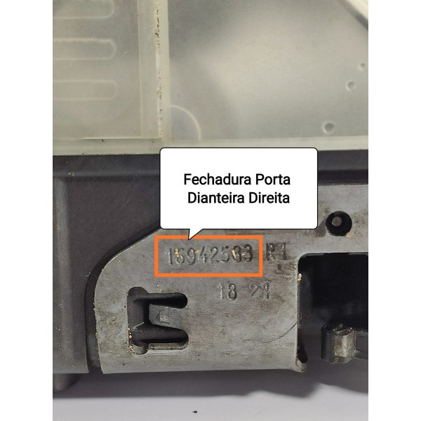 Fechadura Porta Cactus Dianteira Direita 2017/2019 16943666
