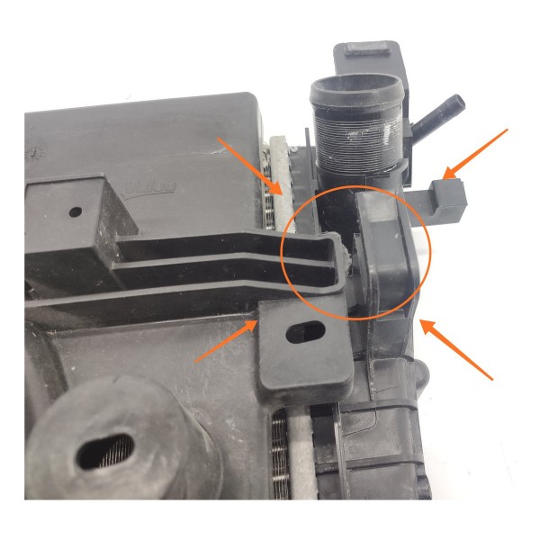 Kit Radiador Renault Duster 1.6 2014/2018 Det 701509