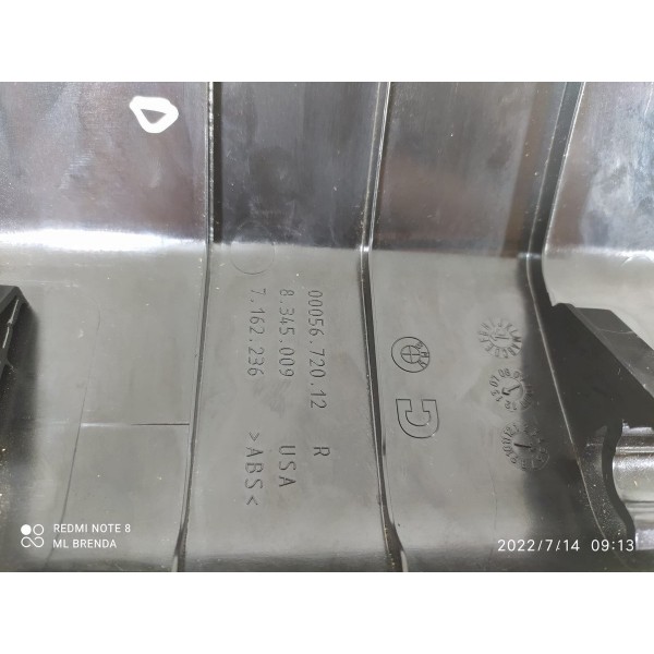 Acabamento Trilho Banco Bmw X6 Dianteiro Direito 2010/2016