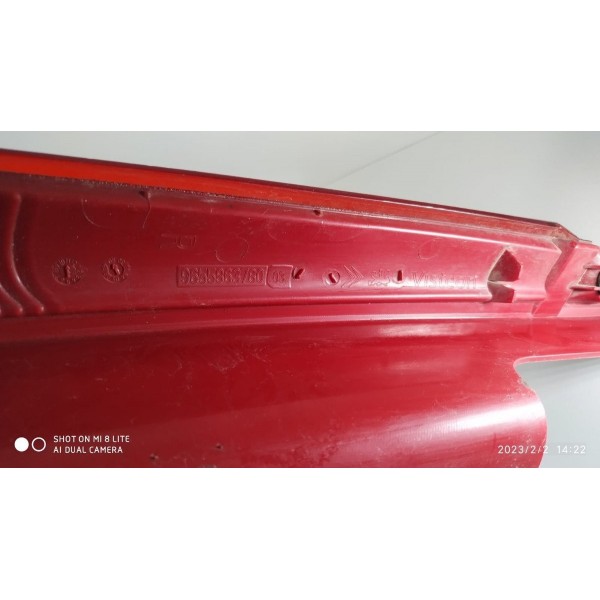 Lanterna Tampa Citroen C4 Hatch Direita 2009 A 2016 Orig Direito/passageiro Vermelho