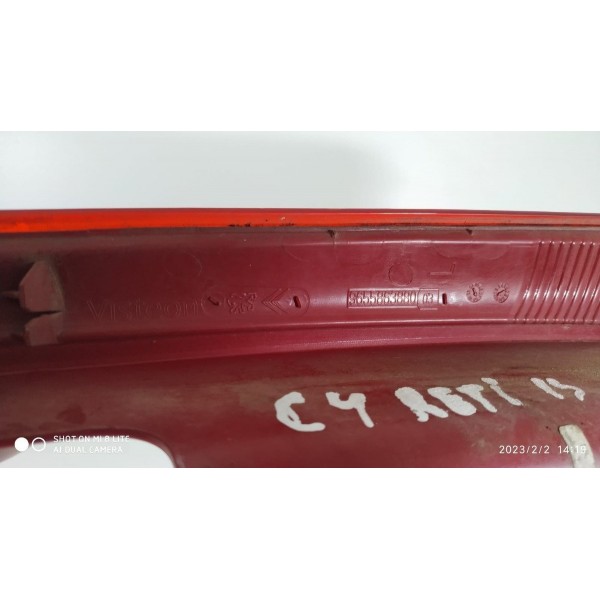 Lanterna Tampa Citroen C4 Hatch Esquerda 2009 A 2016 Orig Esquerdo/motorista Vermelho