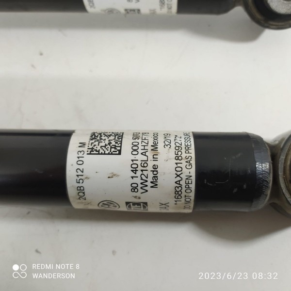 Par Amortecedor Vw Tcross Traseiro 2018/2024 2qb512013