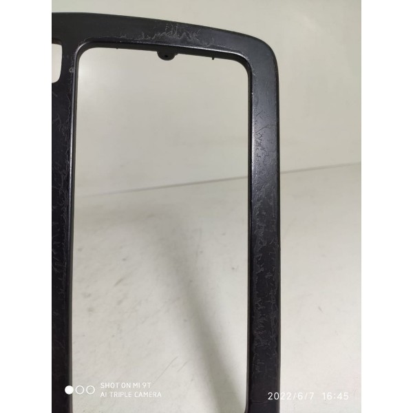 Moldura Console Central Mercedes C180 2011 Detalhe Preto