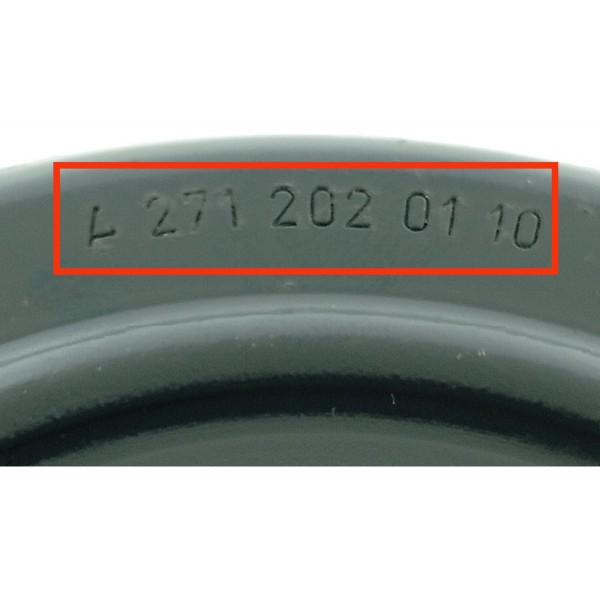 Polia Bomba Agua Mercedes C180 C200 1.8 07/2010 A2712020110