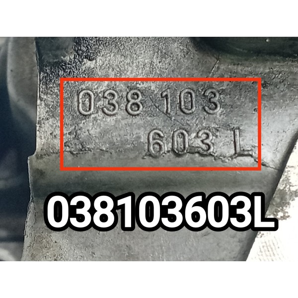 Carter Motor Audi Tt 1.8 Mk1 A3 Turbo 1999/2005  038103603l