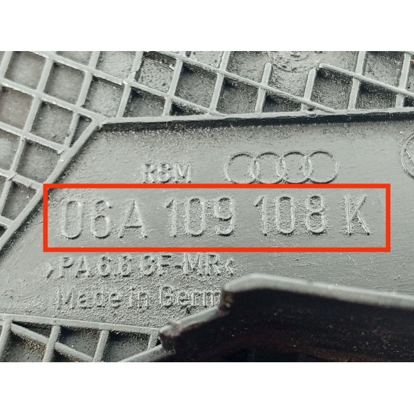 Capa Correia Audi Tt 1.8 Mk1 Ea113 1999/2005 06a109108k Preto