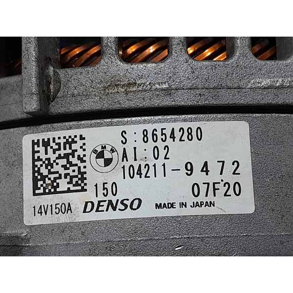 Alternador Bmw 320 330 G20 B48 2019 2020/2025 8654280 Det