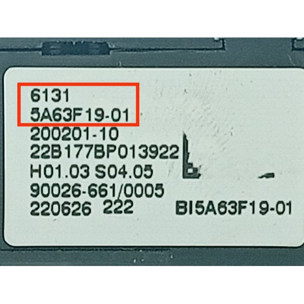 Comando Ar Condicionado Bmw 320 G20 2023/2025 61315a63f1901