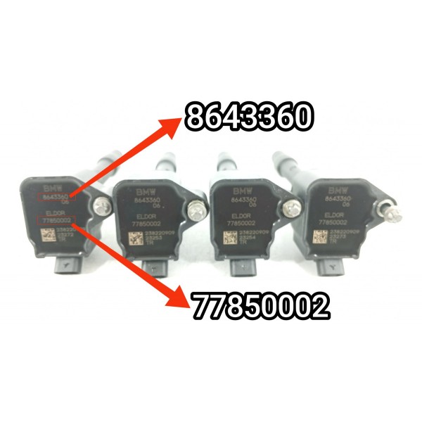 Jogo Bobina Bmw 320 330 G20 X1 X2 X3 X4 2019/25 8643360