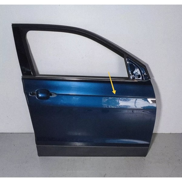 Porta Dianteira Direita Tcross  2019/2023 Lisa Original Dianteira Direita Azul