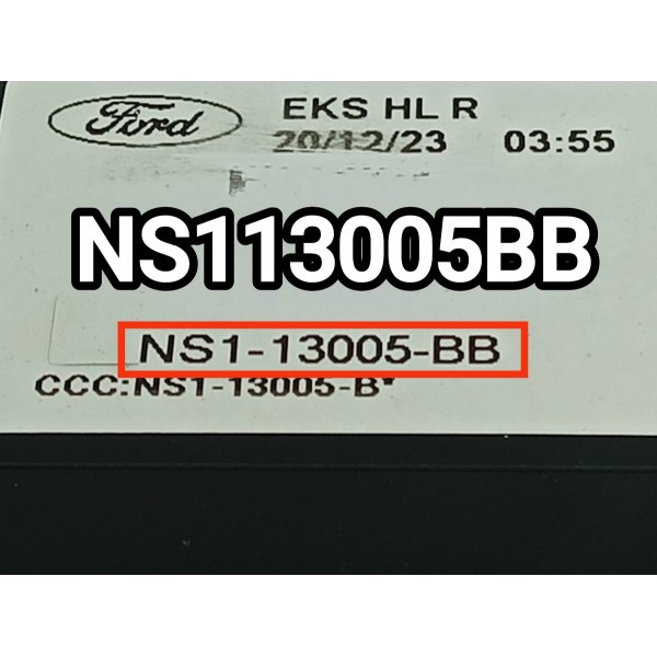Farol Ford Territory Inferior Direito Led 24/2025 Ns113005bb Direito/passageiro