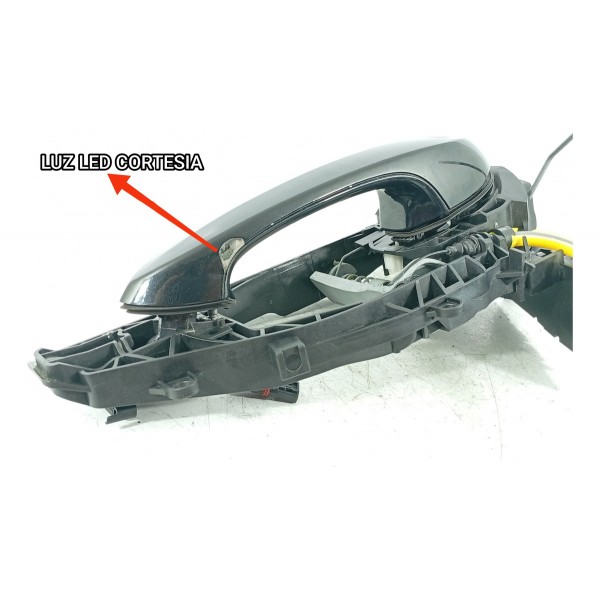 Macaneta Externa Porta Bmw 320 330 G20 Diant Esquerda 19/25 Preto Dianteira