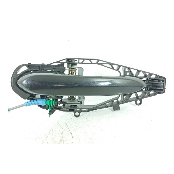 Macaneta Externa Porta Bmw 320 330 G20 Tras Direita 2019/25 Preto Traseira