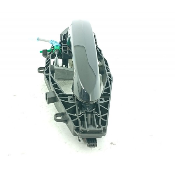 Macaneta Externa Porta Bmw 320 330 G20 Tras Direita 2019/25 Preto Traseira