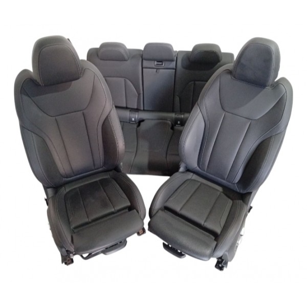 Jogo Bancos Bmw 320 330 G20 2019/2025 Original Preto
