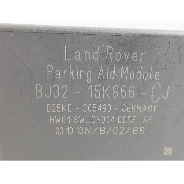 Modulo Sensor Estacionamento  Evoque 2011/2019 Bj3215k866cj Preto