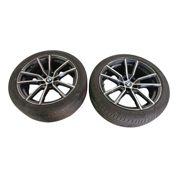 Jogo Roda Bmw 320i Spt Gp 225/45 R18 2019/2025 6883522 Prateado