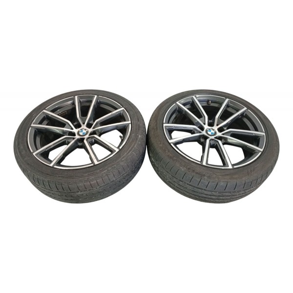 Jogo Roda Bmw 320i Spt Gp 225/45 R18 2019/2025 6883522 Prateado