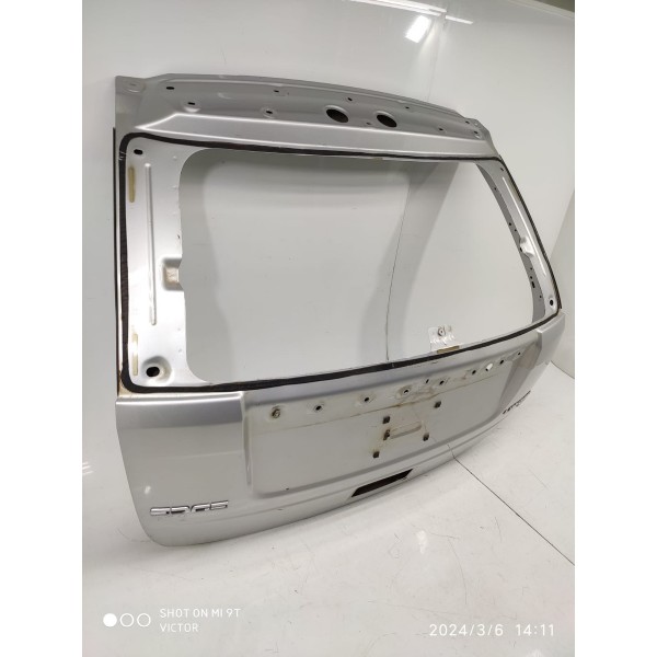 Tampa Traseira Ford Edge 2009/2014 Lisa Prateado