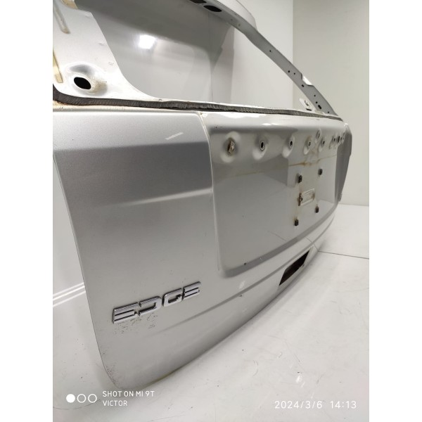 Tampa Traseira Ford Edge 2009/2014 Lisa Prateado