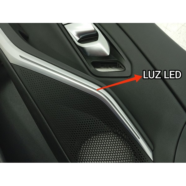 Forro Porta Bmw 320 330 G20 Dianteira Esq 19/25 Det 3390653 Preto
