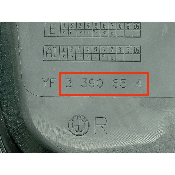 Forro Porta Bmw 320 330 G20 Dianteira Dir 19/25 Det 3390654 Preto