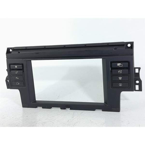 Moldura Comando Tela Multimidia Discovery Sport 2016/2019 Preto