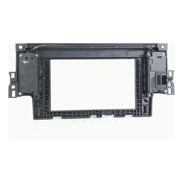 Moldura Comando Tela Multimidia Discovery Sport 2016/2019 Preto