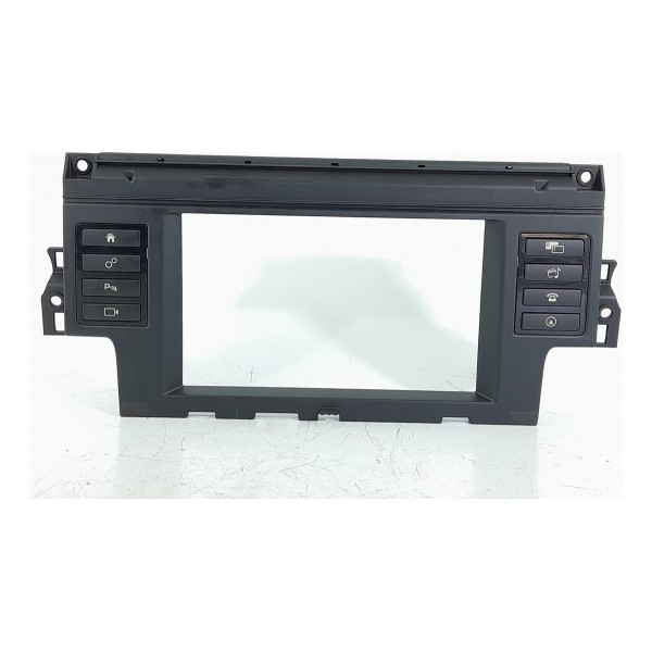 Moldura Comando Tela Multimidia Discovery Sport 2016/2019 Preto