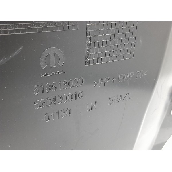 Parabarro Fiat Toro Dianteiro Esquerdo 2017/2023 519613020