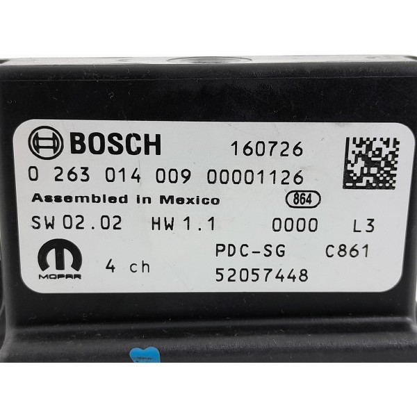 Modulo Sensor Estacionamento Fiat Toro 2.0 17/2023 52057448