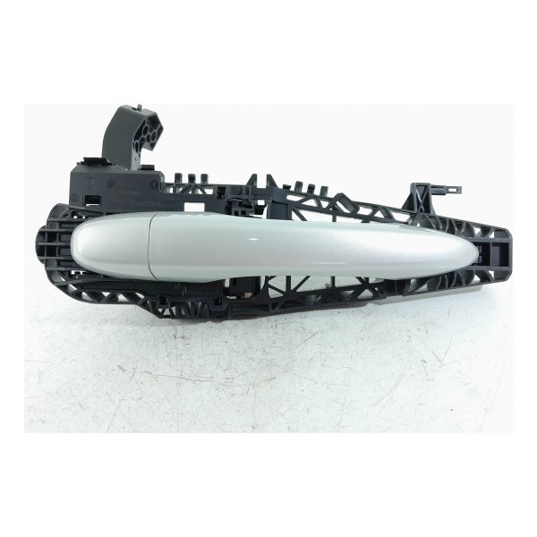 Macaneta Externa Fiat Toro Traseira Esquerda 2017/2023 Orig Cinza Traseira