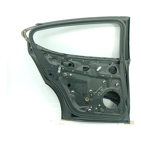 Porta Traseira Esquerda Porsche Panamera 2010/2018 Traseira Esquerda Preto