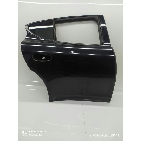 Porta Traseira Direita Porsche Panamera 2010/2018 Original Traseira Direita Preto