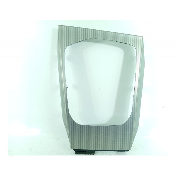 Moldura Alavanca Marcha Bmw 320i 330i G20 2019/2025 Orig Prateado Lisa